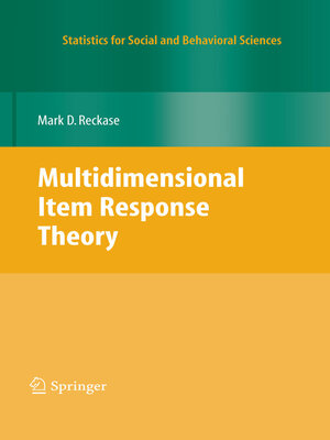 cover image of Multidimensional Item Response Theory